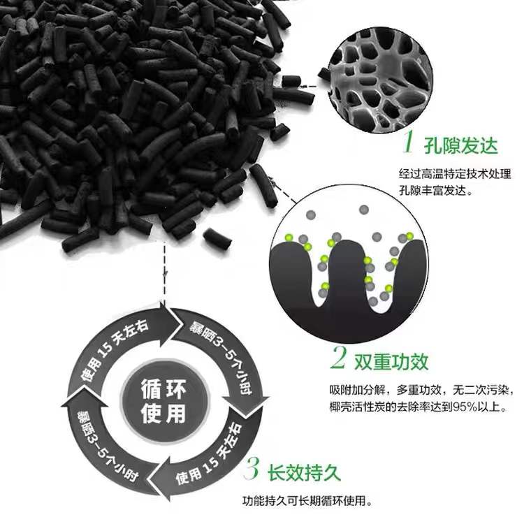 煤质活性炭在过滤罐容器中有什么作用呢？